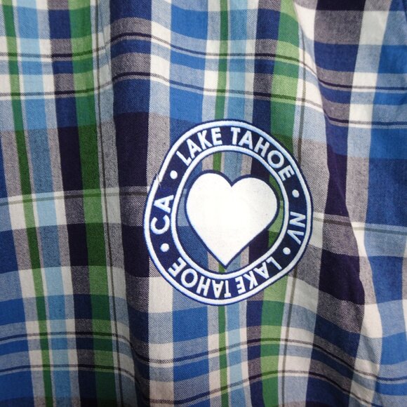 Lake Tahoe Plaid Roll Up Pajama Pants NWT - Picture 4 of 9